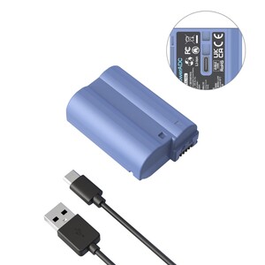 SmallRig - SmallRig 4332 EN-EL15c Nikon USB-C Şarj Edilebilir Fotoğraf Makinesi Pili
