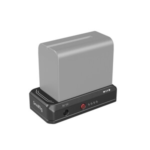 SmallRig - SmallRig 4340 NP-F Pil Montaj Plakası Kiti LP-E6NH Sahte Pil Güç Kablosu İle (1)