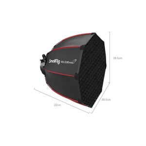 SmallRig 4358 RA-D30 RC 60B için Mini Parabolik Softbox - Thumbnail