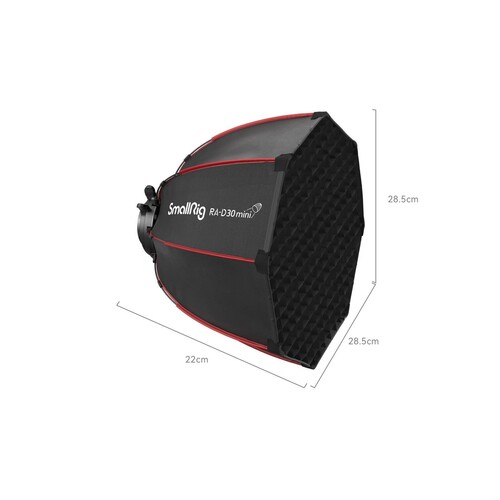 SmallRig 4358 RA-D30 RC 60B için Mini Parabolik Softbox