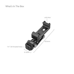SmallRig - SmallRig 4382 Metal Telefon Tutucu (1)