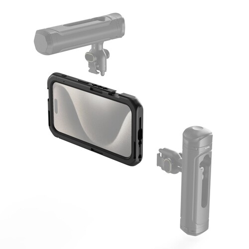 SmallRig 4396B iPhone 15 Pro için Mobil Video Kafesi
