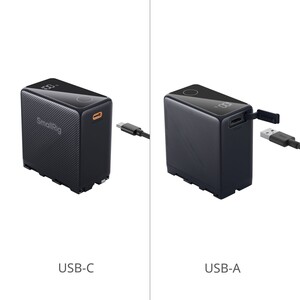 SmallRig 4469 Sony NP-F970 USB-C Şarj Edilebilir Kamera Pili (Siyah) - Thumbnail