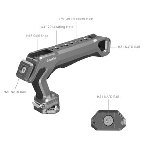 SmallRig 4483 HawkLock H21 Hızlı Çıkarma Üst Sap Takımı - Thumbnail