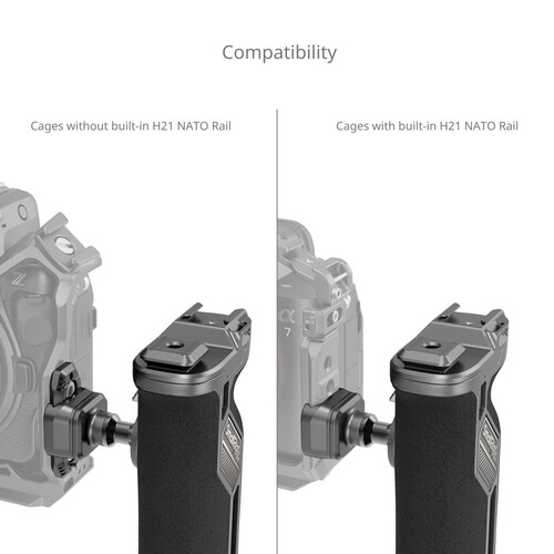 SmallRig 4485 HawkLock H21 Hızlı Çıkartmalı Döner Yan Sap Takımı