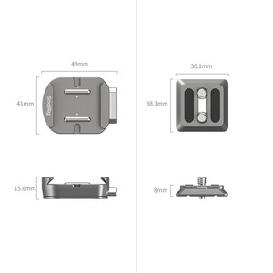 SmallRig - SmallRig 4486 HawkLock H38 Arca-Swiss Hızlı Çıkarma Montaj Plakası (1)
