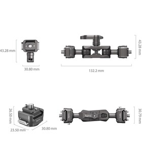 SmallRig - SmallRig 4488 HawkLock H21 Hızlı Çıkarma Sihirli Kol ve Bilyalı Başlık (1)