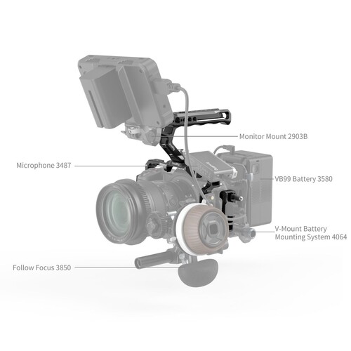 SmallRig 4520 Nikon Z 6III için Kamera Kafesi Kiti