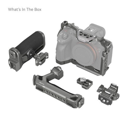 SmallRig 4539 HawkLock Hızlı Çıkarma Gelişmiş Kafes Kiti Sony Alpha 7R V / Alpha 7 IV / Alpha 7S III için