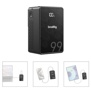SmallRig 4608 VB99 SE Mini V Mount Pil - Thumbnail