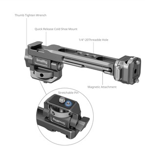 SmallRig 4637 HawkLock H21 DJI Sabitleyiciler için Monitör Desteği - Thumbnail
