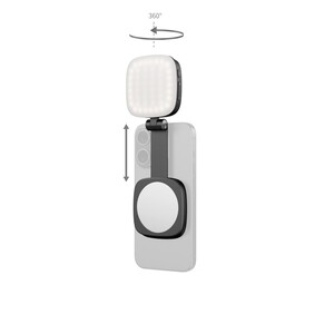 SMALLRİG - SmallRig 4656 Vibe P48 Çıkarılabilir Cep Telefonu LED Video Işığı (Siyah) (1)