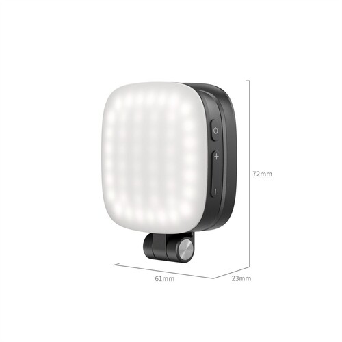 SmallRig 4656 Vibe P48 Çıkarılabilir Cep Telefonu LED Video Işığı (Siyah)