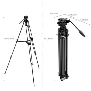 SmallRig - SmallRig 4686 AD-01S Profesyonel Video Tripod Kiti (1)