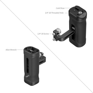 SmallRig 4755 Hafif Mini Yan Sap - Thumbnail