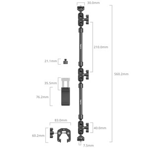 SmallRig 4766 Masaüstü Sihirli Kol Yengeç Kelepçesi Kiti - Thumbnail