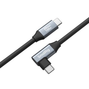 SMALLRİG - SmallRig 4790 USB-C (Düz) - USB-C (Açılı) Veri Kablosu (35 cm) (1)