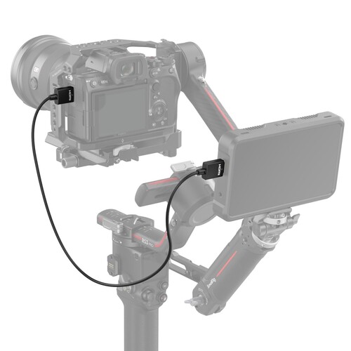 SmallRig 4794 Ultra İnce 4K HDMI Veri Kablosu (A'dan A'ya) (100 cm)