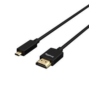 SmallRig - SmallRig 4795 Ultra İnce 4K HDMI Veri Kablosu (D'den A'ya) (100 cm)