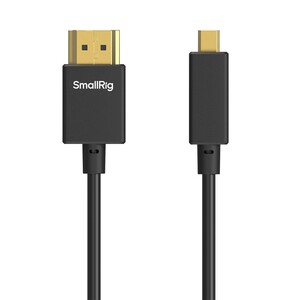 SmallRig - SmallRig 4795 Ultra İnce 4K HDMI Veri Kablosu (D'den A'ya) (100 cm) (1)