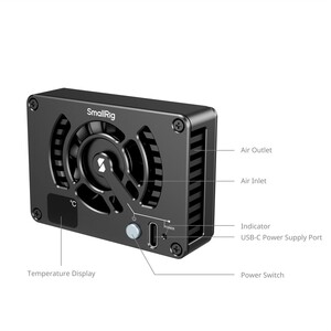 SmallRig 4815 Sony / Canon / FUJIFILM Kameralar için Soğutma Sistemi - Thumbnail