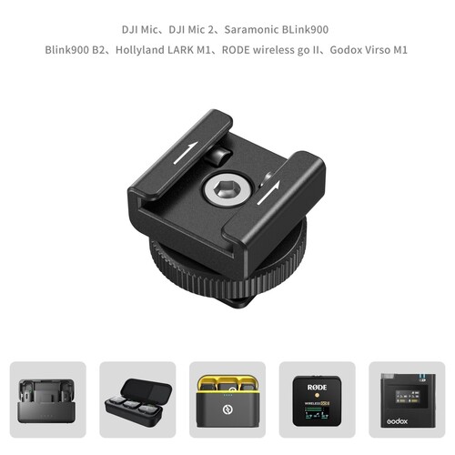 SmallRig 4822 Işık ve Mikrofon Desteği Metal Ayak Montajı
