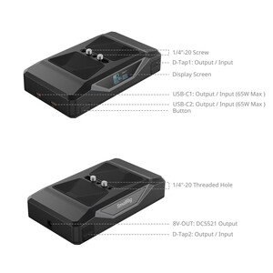 SMALLRİG - SmallRig 4826 CB75 Kamera Taban Bataryası (1)