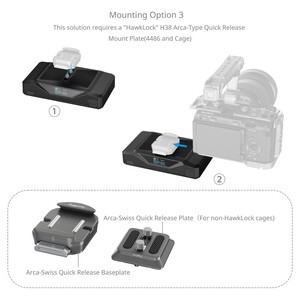 SmallRig 4826 CB75 Kamera Taban Bataryası - Thumbnail