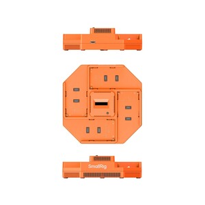 SMALLRİG - SmallRig 4837 NP-F Serisi 4 Kanallı Kamera Pil Şarj Cihazı (1)
