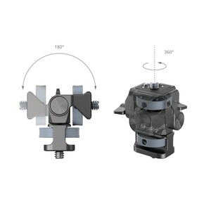 SmallRig 4886 Döner ve Eğim Ayarlanabilir Monitör Desteği 1/4''-20 Vida - Thumbnail