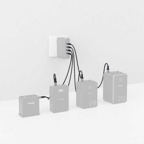 SmallRig 4908 240W USB-C (Düz)Güç Kablosu (100 cm)