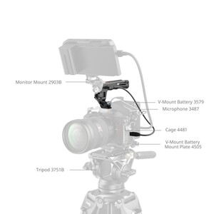 SmallRig 4927 Üst Tutma Kolu ve Geri Tetik Mekanizması (ARRI Yerleştirme Vidası) - Thumbnail