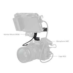 SmallRig 4927 Üst Tutma Kolu ve Geri Tetik Mekanizması (ARRI Yerleştirme Vidası) - Thumbnail