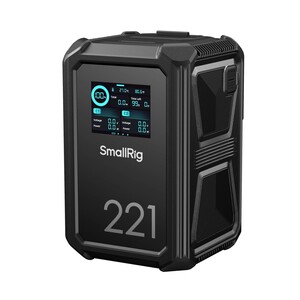SMALLRİG - SmallRig 4985 X221 X-Touch Smart Üçlü Korumalı 1,5 m Düşmeye Dayanıklı, IP54 Su Geçirmez / Toz Geçirmez) V-Mount Batarya