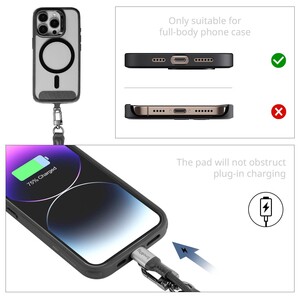 SmallRig 4990 FilMov Telefon Bileklik Kayışı (Siyah) - Thumbnail