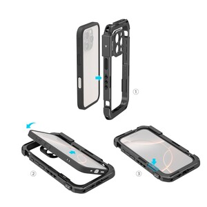 SMALLRİG - SmallRig 5006 iPhone 16 Pro Max için Mobil Video Kafesi (1)