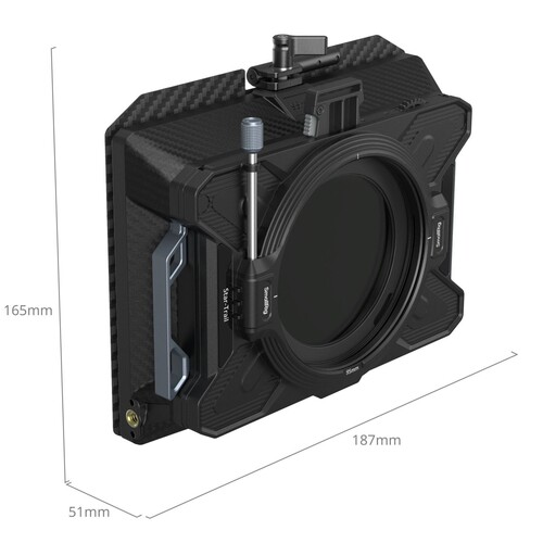 SmallRig 5011 Matte Box Kiti CPL ve VND Filtreleri ile Birlikte