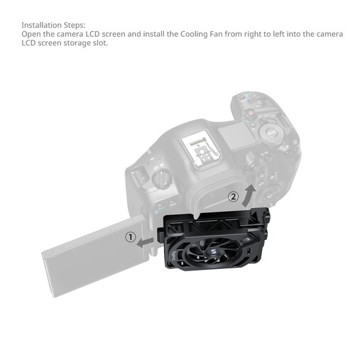 SmallRig 5063 Canon EOS R5 Mark II ve R5 için Soğutma Fanı