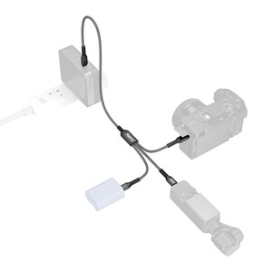 SmallRig 5079 3'ü 1 arada USB-C Güç Kablosu (120cm) - Thumbnail