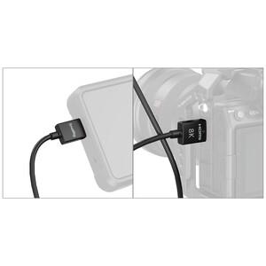 SmallRig 5086 8K HDMI Veri Kablosu (A'dan A'ya) (100cm) - Thumbnail