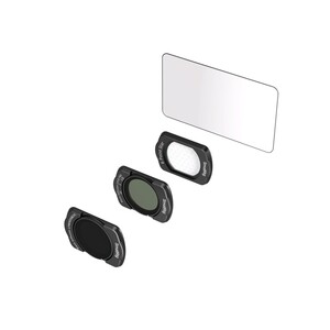 SmallRig 5122 DJI Osmo Pocket 3 için 1/4 Siyah Difüzyon & ND16 & CPL / 1/4 Siyah Difüzyon ve VND 2-5 / 6 Noktalı Yıldız / Ekran Koruyucu Çok İşlevli Filtre Kiti - Thumbnail