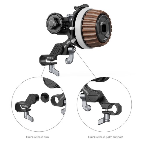 SmallRig 5163 F60 Manuel Follow Focus Dekeri