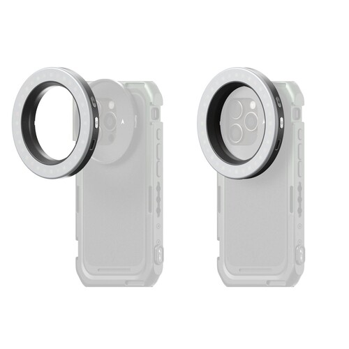 SmallRig 5203 Vibe P30 67mm Halka LED Video Işığı (Evrensel Dişli Filtre Adaptör Kiti)
