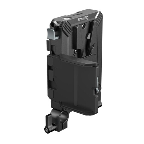 SmallRig 5226 V-Mount Pil Montaj Plakası Kiti 15 mm LWS Rob Borulu
