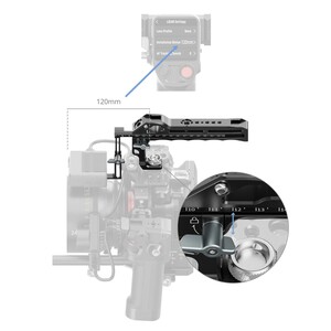 SmallRig 5236 DJI Focus Pro LiDAR için Üst Tutma Kolu - Thumbnail
