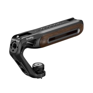 SMALLRİG - SmallRig 5252 Ahşap Üst Sap, 1/4''-20 ve ARRI 3/8''-16 Konumlandırma Vidası ile Birlikte
