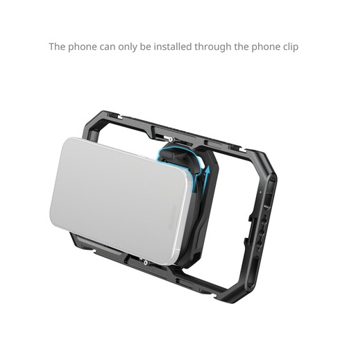 SmallRig 5276 Hepsi Bir Arada Termal Canlı Yayın ve Video Çekim El Tipi Telefon Kafesi Kiti
