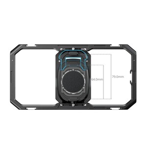 SmallRig 5276 Hepsi Bir Arada Termal Canlı Yayın ve Video Çekim El Tipi Telefon Kafesi Kiti - Thumbnail
