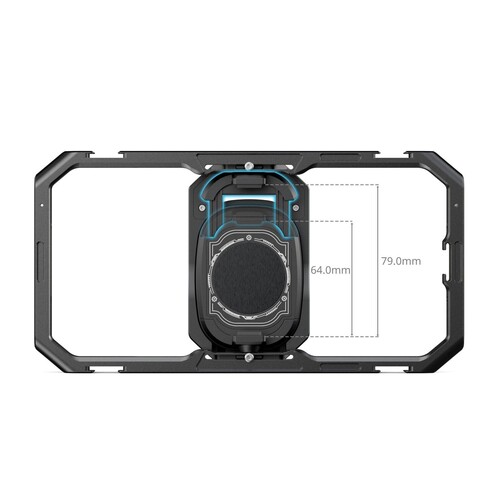 SmallRig 5276 Hepsi Bir Arada Termal Canlı Yayın ve Video Çekim El Tipi Telefon Kafesi Kiti