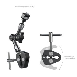 SmallRig 5310 Magic Arm Yengeç Şeklinde Kelepçeli (7'') - Thumbnail